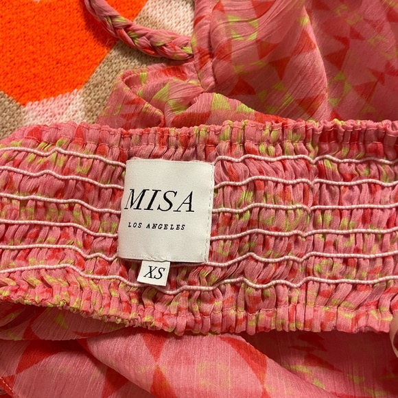 MISA Los Angeles Dalia Cutout Halter Maxi Dress - Picture 6 of 7